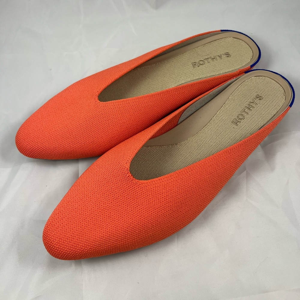 Rothy's Orange Mules